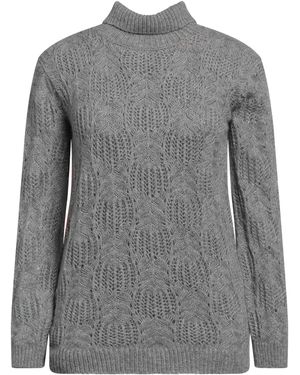 Agnona Rollkragenpullover - Grau