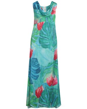 MILVA MI Vestito Lungo - Blu