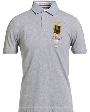 Aeronautica Militare Polo Shirts - Grey