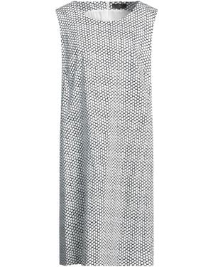 Peserico Mini Dress Cotton, Elastane - Gray