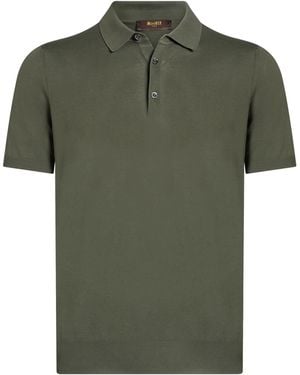 Moorer Military Polo Shirt Cotton - Green