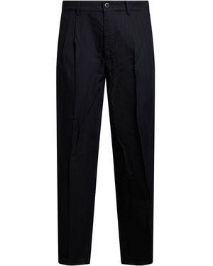 Barena Pants Viscose, Virgin Wool - Black