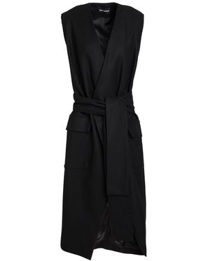 TOOS FRANKEN Coat Virgin Wool - Black