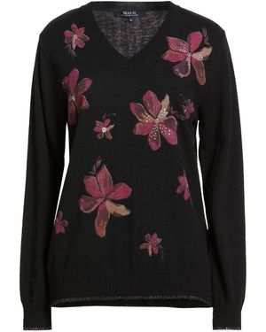 BLUE IV by ISABELLE VAN DEN ABEELE Jumper Polyamide, Wool, Viscose, Cashmere - Black