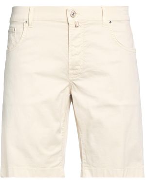 Jacob Cohen Shorts & Bermuda Shorts Cotton, Lyocell, Elastane - Natural