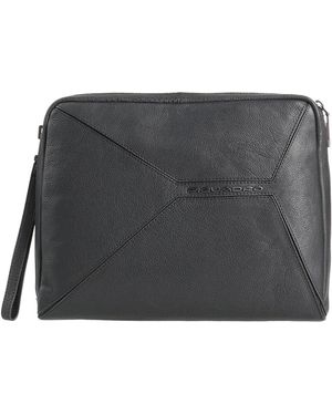 Piquadro Clutch Leather - Grey