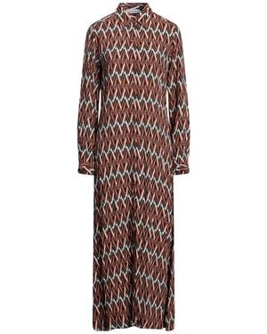 Attic And Barn Maxi Dress - Brown