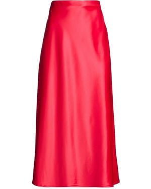 Tagliatore 0205 Midi Skirt Polyester, Elastane - Red