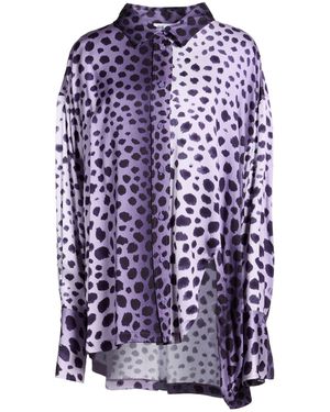 The Attico Shirt Viscose - Purple