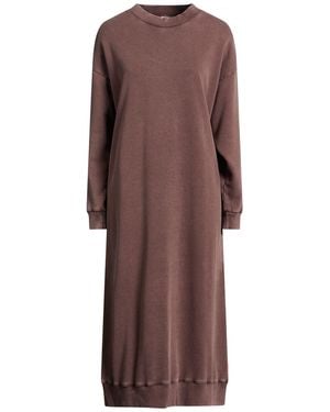 Crossley Vestido Midi - Marrón