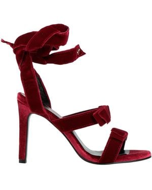 Borbonese Sandalias - Rojo
