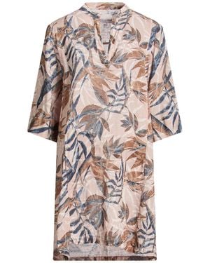 European Culture Robe Courte - Marron