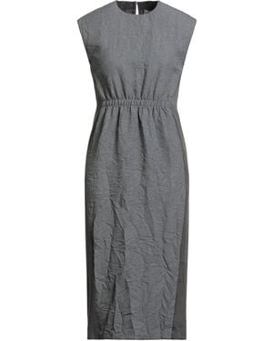 Tela Midi Dress Polyester, Viscose, Polyamide, Lyocell - Grey