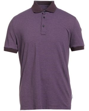 Ballantyne Mauve Polo Shirt Cotton - Purple