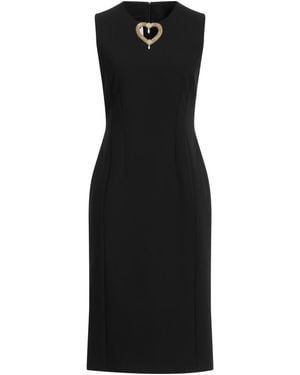Moschino Couture Midi Dress Polyester, Elastane - Black