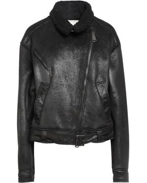 EMMA & GAIA Shearling- & Kunstfell - Schwarz