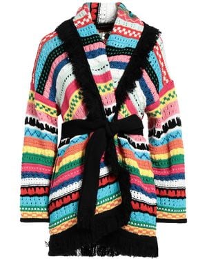Alanui Cardigan Over The Horizon De Algodon - Multicolor