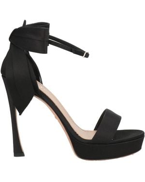 Dior Sandals Textile Fibres - Black