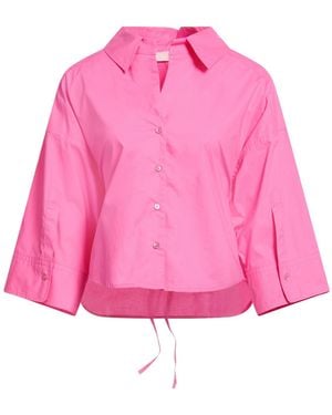 19.70 Nineteen Seventy Fuchsia Shirt Cotton - Pink