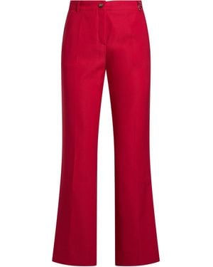 Diana Gallesi Pants Polyester, Elastane - Red