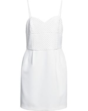 Blugirl Blumarine Mini Dress Polyester, Elastane - White