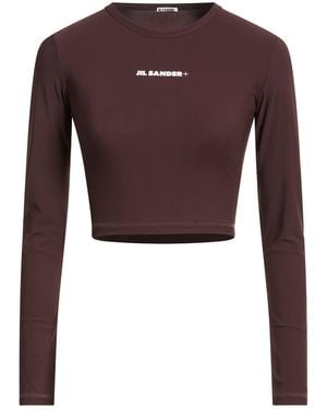 Jil Sander T-Shirt Polyamide, Elastane - Purple