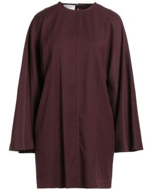 Souvenir Clubbing Burgundy Mini Dress Polyester, Viscose, Elastane - Purple