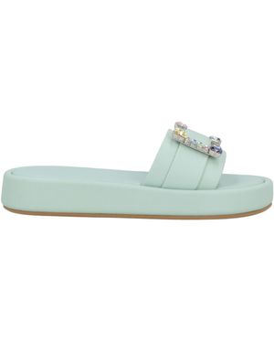 SERGIO ROSSI Bonton Sandal Flat サンダル Sandals Brown Flat: 10mm, Bon ton | Sergio Rossi