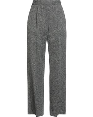 MSGM Trousers Recycled Cotton, Virgin Wool, Cotton - Grey