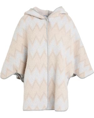 Peserico Light Cape Virgin Wool, Cashmere, Polyamide, Metallic Fiber, Elastane - White