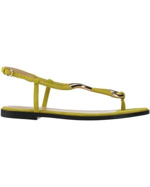 Sergio Rossi Thong Sandal - Natural