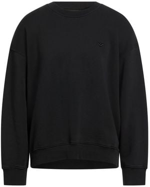 Emporio Armani Sweatshirt Cotton - Black