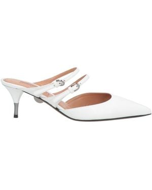 Samuele Failli Mules & Clogs Leather - White