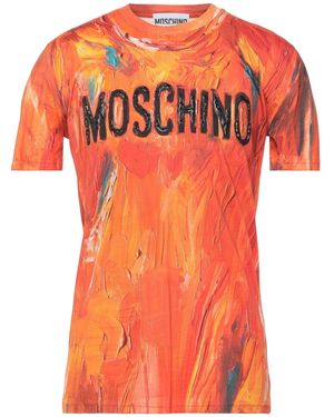 Moschino Couture T-Shirt Cotton - Orange