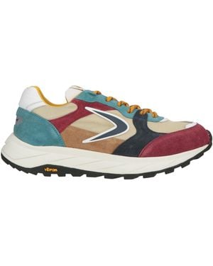 Valsport Sneakers Leather, Textile Fibers - Blue