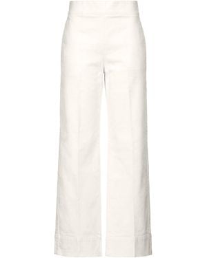 CIGALA'S Pants Cotton, Tactel, Elastane - White