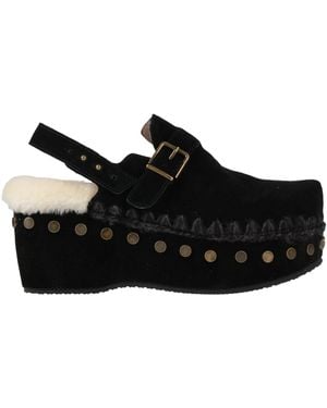 Mou Mules & Clogs - Schwarz
