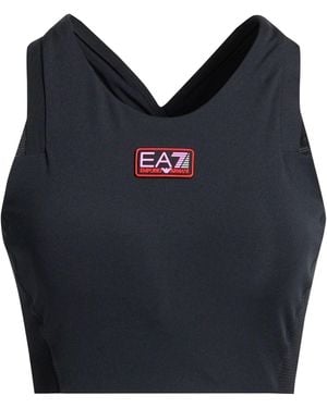 EA7 Top Polyester, Elastane - Blue