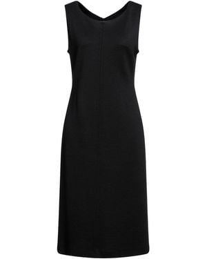 Manila Grace Midi Dress - Black