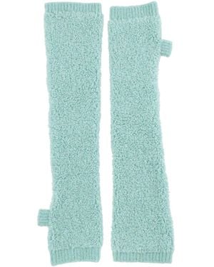 Tod's Gloves Virgin Wool, Polyamide - Blue