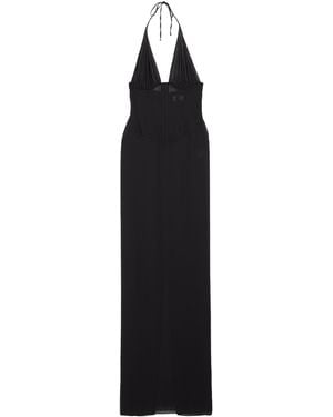 Monot Maxi Dress Polyester - Black