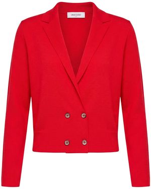 Gran Sasso Cardigan - Red