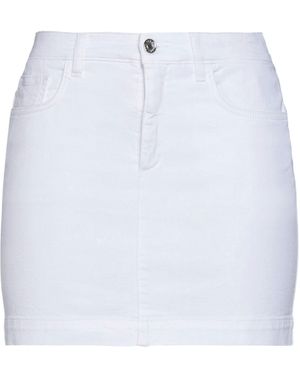 Dolce & Gabbana Denim Skirt - White