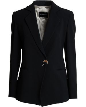 Emporio Armani Blazer Acetate, Viscose - Black