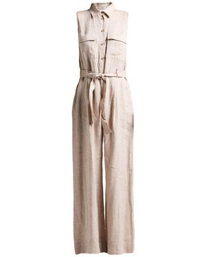 Peserico Jumpsuit Linen - Natural