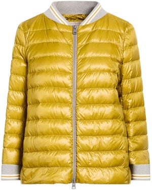 Herno Globe Puffer Polyamide, Cotton - Yellow
