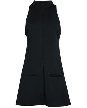 Courreges Mini Dress Polyester, Acetate - Black