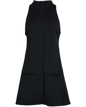 Courreges Mini Dress Polyester, Acetate - Black