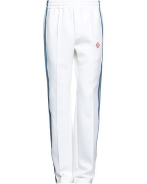 CASABLANCA Pants Polyester, Elastane - White