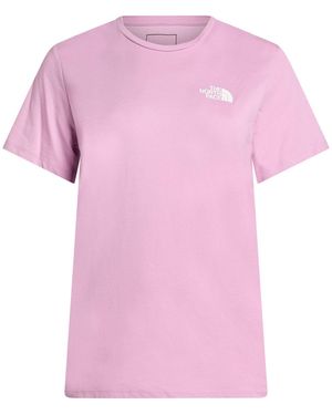 The North Face T-Shirt Cotton, Polyester - Pink